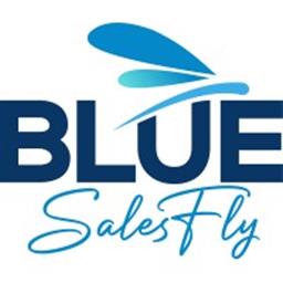 Blue SalesFly Logo